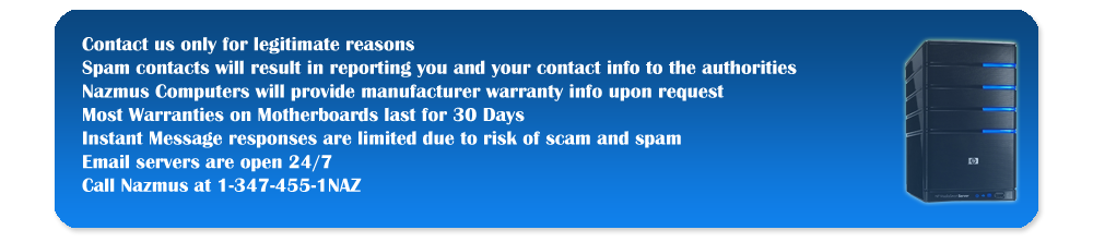 Contact Nazmus Computers